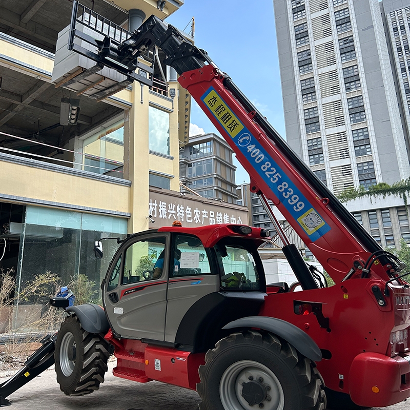 伸缩臂叉装车出租用于1.6吨加气砖高效搬运直达三楼