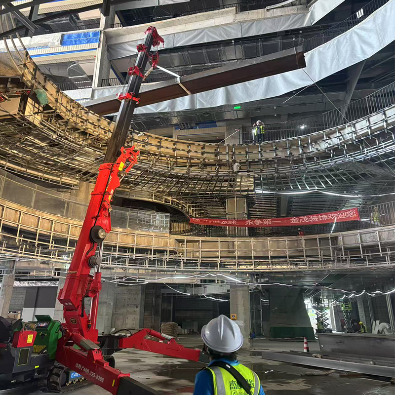 5吨蜘蛛吊出租用于室内吊钢梁