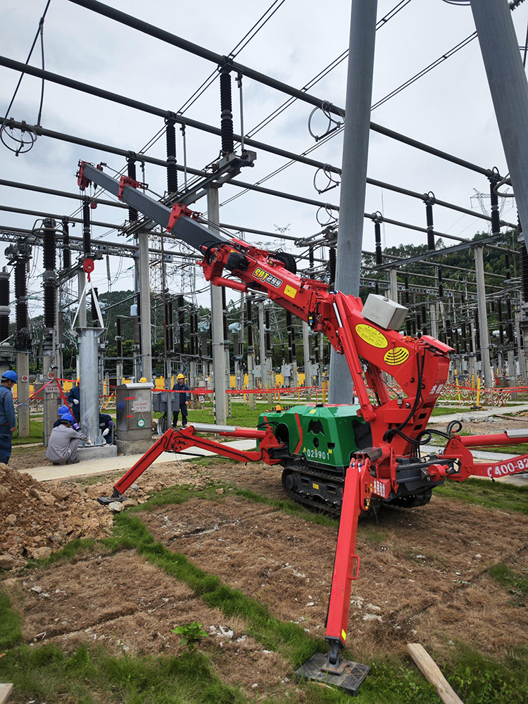 蜘蛛吊车租赁应用案例