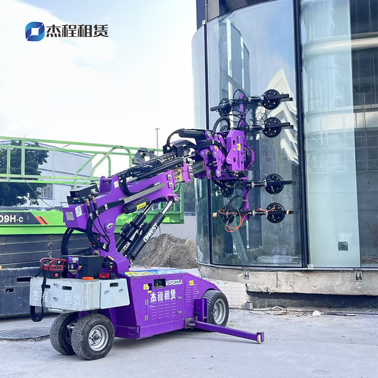 真空吸盘车出租用于弧形玻璃安装